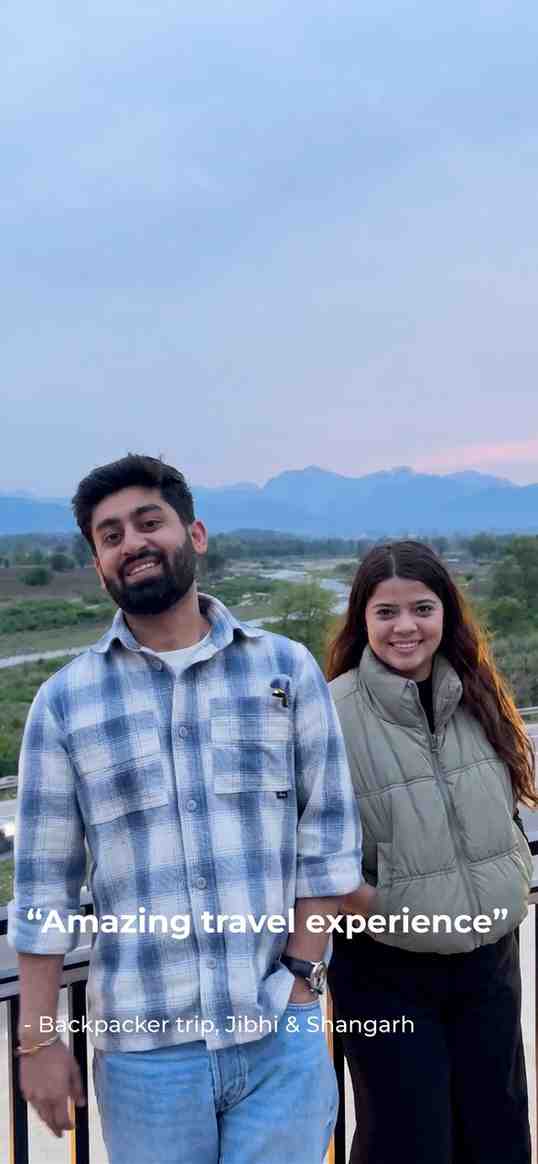 Couple Jibhi & Shangarh